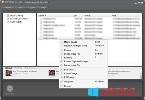 Ekraanipilt DAEMON Tools Ultra Windows 8.1