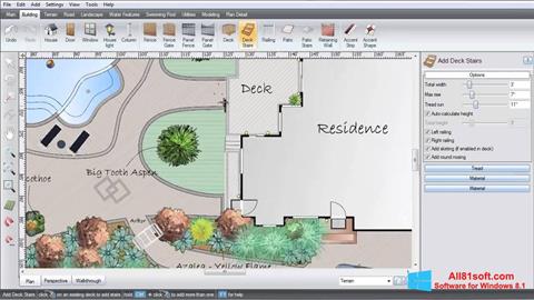 Ekraanipilt Realtime Landscaping Architect Windows 8.1