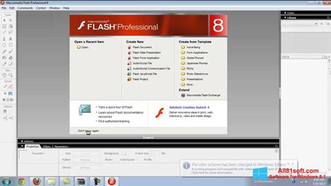 Ekraanipilt Macromedia Flash Player Windows 8.1