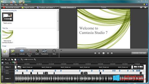 Ekraanipilt Camtasia Studio Windows 8.1