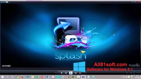 Ekraanipilt Splash PRO EX Windows 8.1