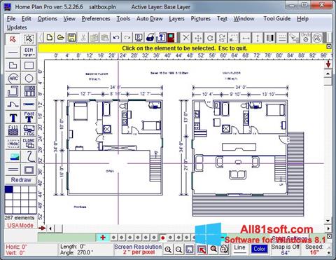Ekraanipilt Home Plan Pro Windows 8.1