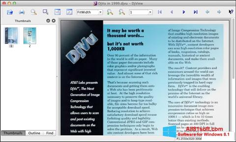Ekraanipilt DjView Windows 8.1