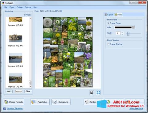 Ekraanipilt CollageIt Windows 8.1