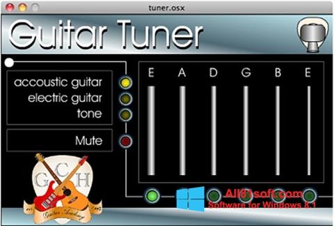 Ekraanipilt Guitar Tuner Windows 8.1