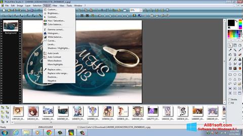 Ekraanipilt PhotoFiltre Studio X Windows 8.1