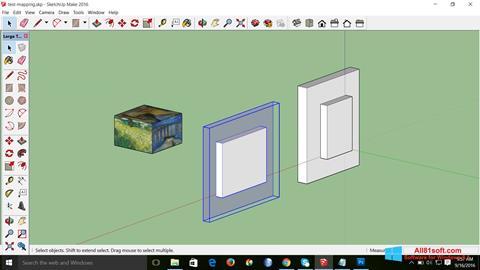 Ekraanipilt SketchUp Make Windows 8.1